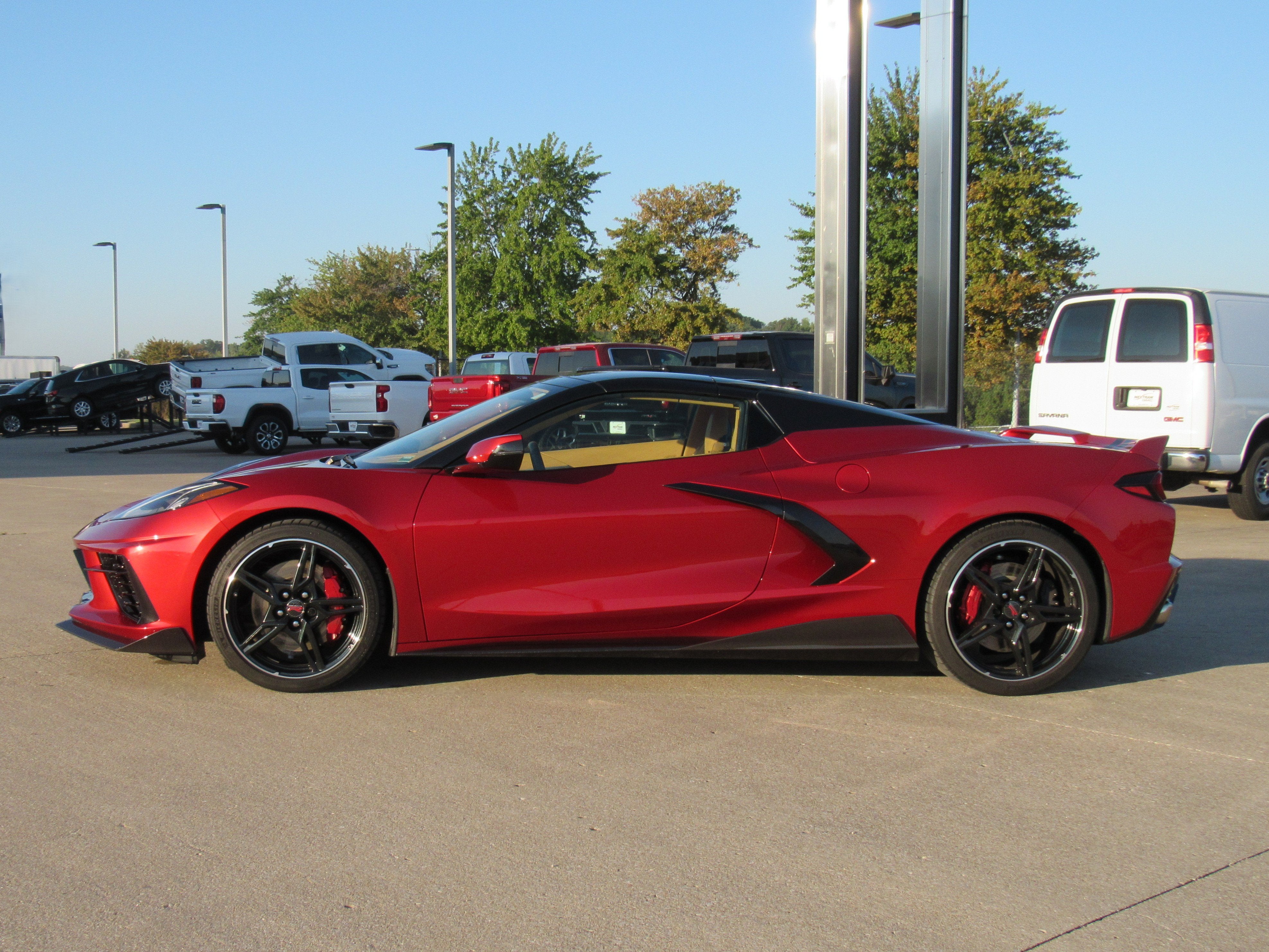 Used 2022 Chevrolet Corvette 3LT with VIN 1G1YC3D41N5100085 for sale in Kansas City