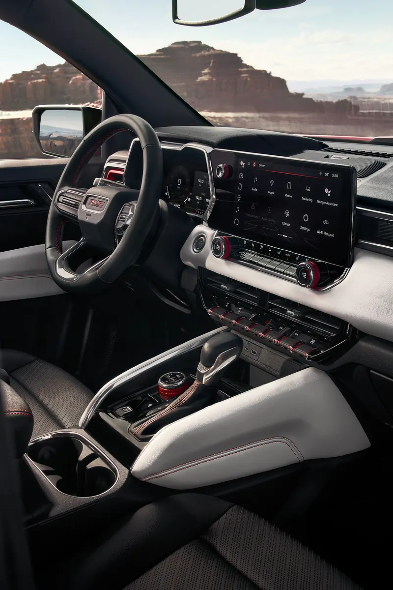 2026 GMC Canyon infotainment system at Nextran GMC in Kansas City MO