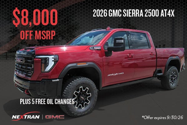 2026 GMC Sierra 2500 AT4X