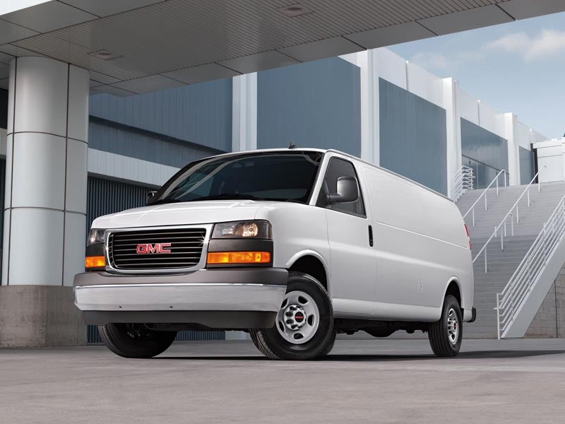 GMC Savana parked in Kansas City